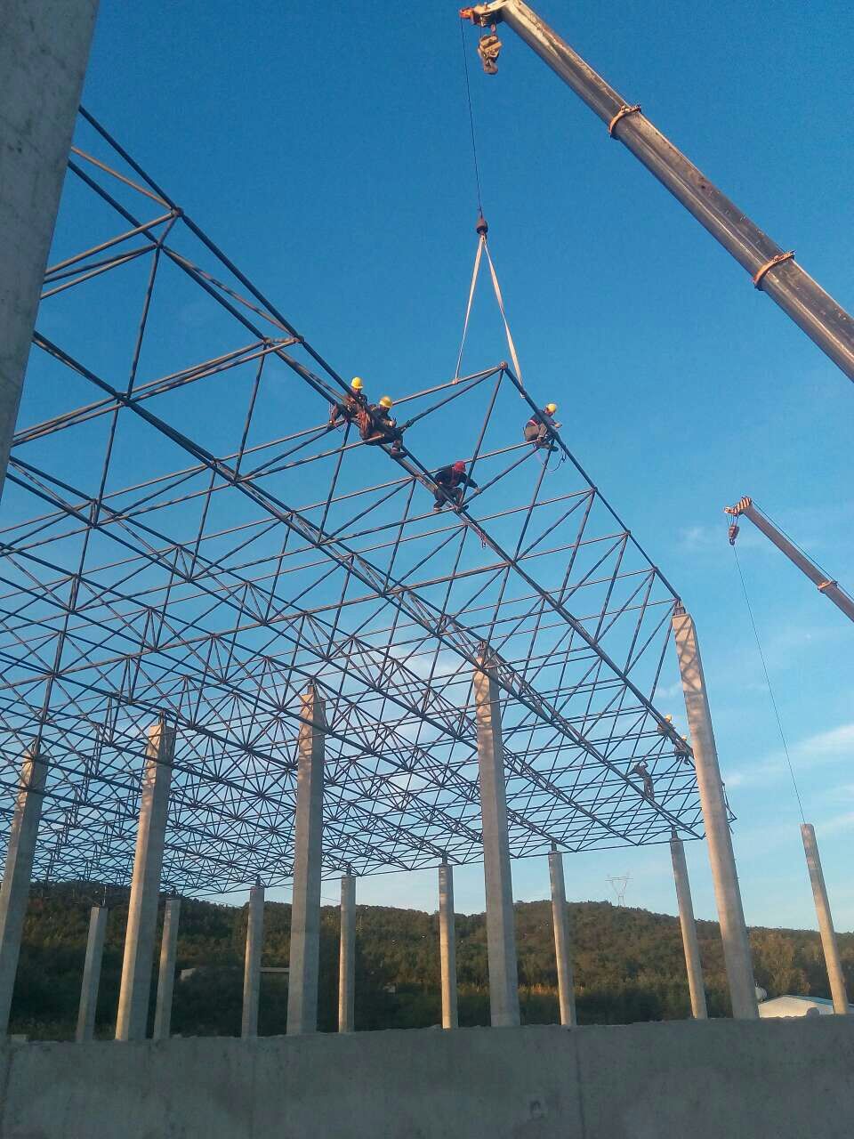 德兴汪清物流园网架