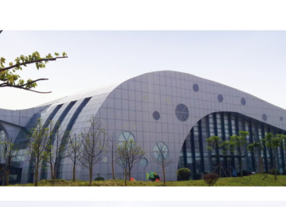 德兴会议中心外景网架工程